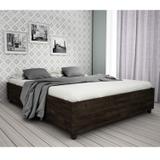 Cama Casal Mônaco Tcil Móveis Cumaru Rustic