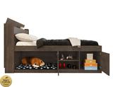 Cama Casal Pet 1,38 Puppy - Chocolate - Framar Móveis