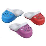 Cama Chinelo Crocs Pelúcia Pet Cães Gato Soninho - Mec