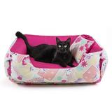 Cama de Cachorro Dupla Face Lola - M - Unicórnio Pink - Senhor bicho