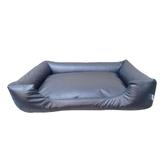 Cama de Cachorro Impermeável M Preta - Lopsol