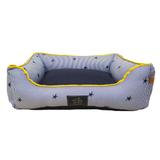 Cama Estrela Para Cães E Gatos Tamanho G Azul Fábrica Pet