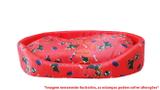 Cama Europa Nylon GG Vermelha para Cães e Gatos - Nova pet