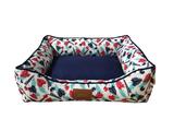 Cama Fabrica Pet Tropical Blue Tamanho M