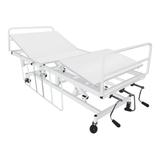 Cama Hospitalar Com Regulagem De Altura E 2 Movimentos Em Aço 1006A - Marca ind e com