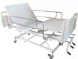 Cama Hospitalar Fawler 3 Manivelas Com grades em Aço Inox - Bond