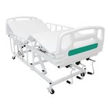 Cama Hospitalar Manual Com Regulagem De Altura E 2 Movimentos 1006 - Marca ind e com