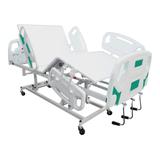 Cama Hospitalar Manual Com Regulagem De Altura E 2 Movimentos 1006S - Marca ind e com