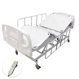 Cama Hospitalar Motorizada 3 Movimentos com Subida e Descida do Leito Semi Luxo - Desematec