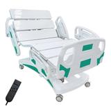 Cama Hospitalar Motorizada Com Regulagem De Altura E 8 Movimentos Com Leito Em Abs 1038 - Marca ind e com