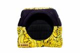 Cama Iglu e Toca Para Cachorro Luppet Amarelo banana Super Luxo