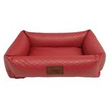 Cama Matelasse Para Cachorro P Vinho Fábrica Pet