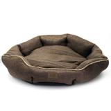 Cama Octógono Para Cachorro e Gato PetFit Média Marrom - Petfitstore