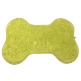 Cama Ossinho com Patinhas Memory Foam Para Cachorro PetFit Verde - Petfitstore