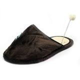 Cama Pantufa Para Gato PetFit Grande Marrom e Bege - Petfitstore