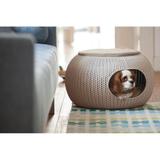 Cama para Animais Puff Almofada Redonda - Keter