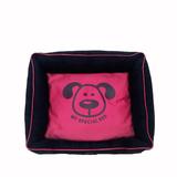 Cama para cachorro impermeável Petfiness M Rosa - Pet finess
