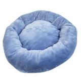Cama Pelúcia Antialérgica Azul Tamanho Médio 55CM - Cães e Gatos - Nanaki
