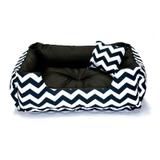 Cama Pet Cachorro Gato Dupla Face Lola Chevron Pink - Senhor bicho