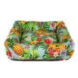 Cama Pet Cachorro Gato Hanna Impermeável c/ Zíper - G - Tropical - Senhor bicho