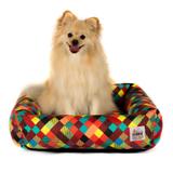 Cama Pet Cachorro Gato Hanna Impermeável c/ Zíper - M - Colors - Senhor bicho