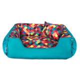 Cama Pet Cachorro Gato Lola Impermeável - G - Colors Verde - Senhor bicho