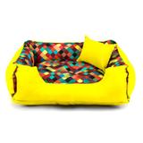 Cama Pet Cachorro Gato Lola Impermeável - GG - Colors Amarelo - Senhor bicho