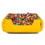 Cama Pet Cachorro Gato Lola Impermeável - M - Colors Amarelo - Senhor bicho
