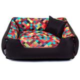 Cama Pet Cachorro Gato Lola Impermeável - M - Colors Preto - Senhor bicho