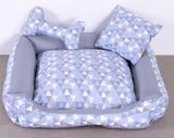 Cama Pet Colorê Azul Tamanho G - Decoralle