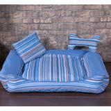 Cama Pet Grande Deccoralle - Azul Listras - Comfort pet