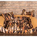 Cama Pet Grande Deccoralle - Zebra Mostarda - Comfort pet