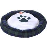 Cama Pet Para Cachorro e Gato Azul 55x55cm - Meu Pet