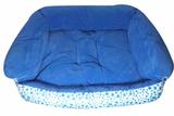 Cama Pet Pequena Para Cachorro Azul Super Macia - Mirante brasil