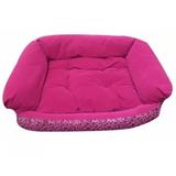 Cama Pet Pequena Para Cachorro Rosa Super Macia - Mirante brasil