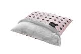 Cama Pet Premium Moof Smart Bed Audrey Pelucia Branca M90x80