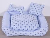 Cama Pet Realeza Azul Tamanho G - Decoralle