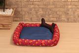 Cama Pet Simples Tamanho G Vermelho - Colleone enxovais