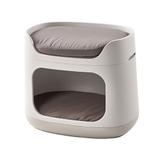 Cama Puff Bunkebed Pet com Almofada e Transporte Curver