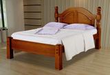 Cama Queen Size Havana de Madeira Maciça Pinus - Bedroom