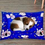 Cama SleePet Casa Dona Dálmatas Azul P