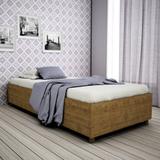 Cama Solteiro para Colchão Box Mônaco Tcil