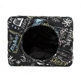 Cama Toca Pet Cachorro Gato Premium 2 em 1 - M - Lousa Preto - Senhor bicho