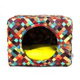 Cama Toca Pet Cachorro Gato Premium 2 em 1 - P - Colors Amarelo - Senhor bicho