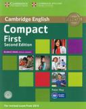 Cambridge english compact first sb without answers with cd-rom - 2nd ed - Cambridge university