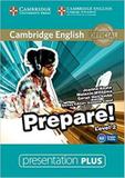 Cambridge english prepare! 2 presentation plus dvd-rom - 1st ed - Cambridge audio visual book teacher