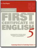 Cambridge first certificate in english sb 5