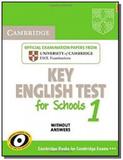 Cambridge ket 1 schools students book without ansr