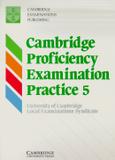 Cambridge proficiency exam.pract. book 5 - Cambridge university