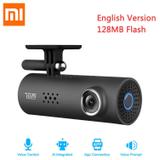 Câmera Automotiva Dvr Visão Noturna Xiaomi 70Mai 1080p Fhd Wifi - Preto